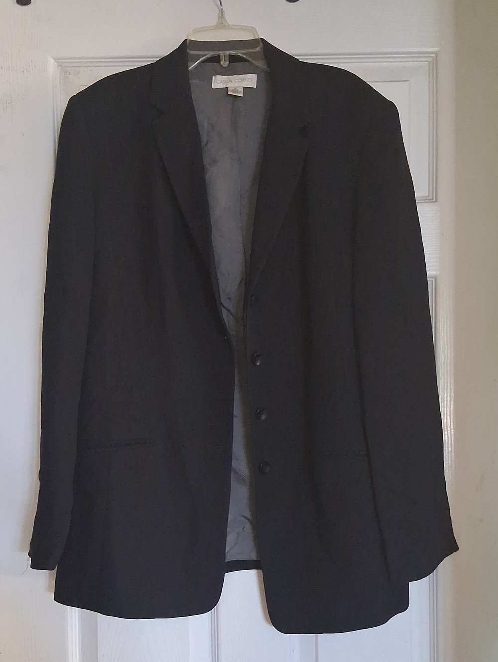 Casual Corner Classic Women's Black Blazer